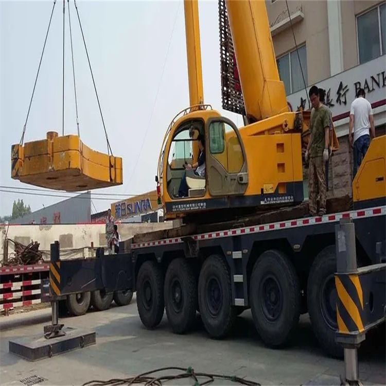 南平延平当地吊车出租|机器吊装|75吨|工厂搬迁服务